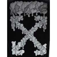 OFF-WHITE Marker Hoodie Black/Grey