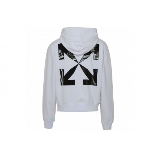 Оригинальный шмот OFF-WHITE Caravag Arrow Over Hoodie White - 70см