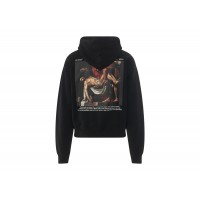 OFF-WHITE Caravaggio Deposition Print Oversized Hoodie Black/Multi