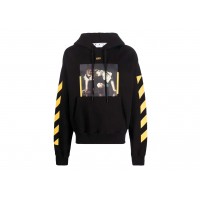 OFF-WHITE Caravaggio Narcis Over Hoodie Black