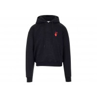 OFF-WHITE Starred Arrow Over Hoodie Black Red
