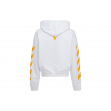 OFF-WHITE Caravaggio Saint Jerome Writing Print Hoodie White/Yellow/Black