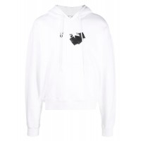 OFF-WHITE Jumbo Marker Arrows Hoodie White/Black
