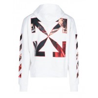 OFF-WHITE Caravaggio Saint Jerome Writing Hoodie White