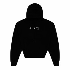 OFF-WHITE Marker Hoodie Black/Blue