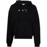 OFF-WHITE Marker Hoodie Black/Red