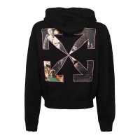 OFF-WHITE Spray Caravaggio Hoodie Black