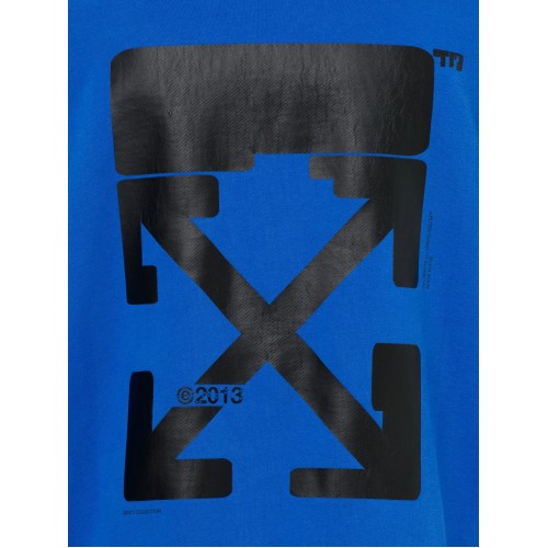 Оригинальный шмот OFF-WHITE Tech Market Hoodie Blue/Black