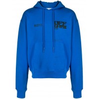 OFF-WHITE Tech Market Hoodie Blue/Black