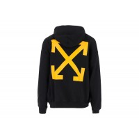 OFF-WHITE Arrow Caravaggio Mercy Skate Hoodie Black/Yellow/Multi