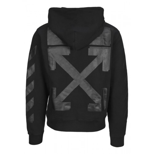 Оригинальный шмот OFF-WHITE Rubber Arrows Hoodie Black