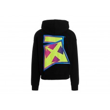 OFF-WHITE Degrade Thund Skate Arrows Oversized Hoodie Black/Multi