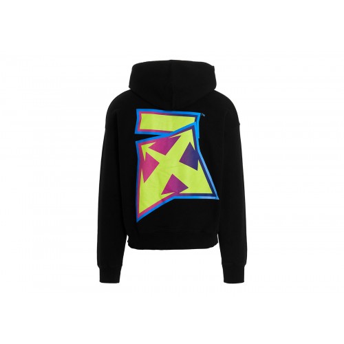 Оригинальный шмот OFF-WHITE Degrade Thund Skate Arrows Oversized Hoodie Black/Multi
