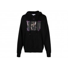 OFF-WHITE Arrow Caravaggio Mercy Skate Hoodie Black/Purple