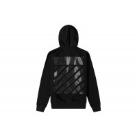 OFF-WHITE Diag Tab Slim Hoodie Black/Black