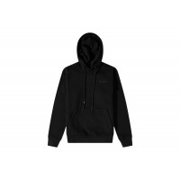 OFF-WHITE Diag Tab Slim Hoodie Black/Black