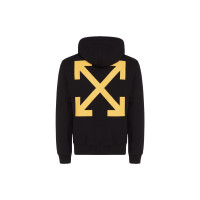 OFF-WHITE Arrows Caravaggio Annunciation Slim Hoodie Black/Multi