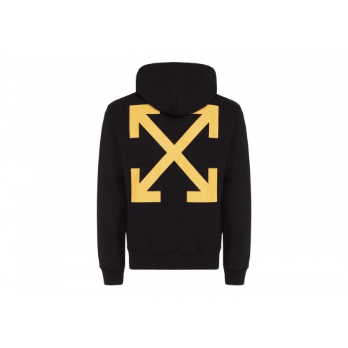 Оригинальный шмот OFF-WHITE Arrows Caravaggio Annunciation Slim Hoodie Black/Multi