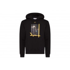 OFF-WHITE Arrows Caravaggio Annunciation Slim Hoodie Black/Multi