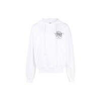 OFF-WHITE Hand Arrow Boxy Hoodie White/Black