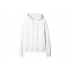 OFF-WHITE x Post Archive Faction Embroidered Hoodie White