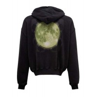 OFF-WHITE Super Moon Cotton Hoodie Black