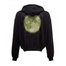 OFF-WHITE Super Moon Cotton Hoodie Black