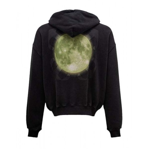 Оригинальный шмот OFF-WHITE Super Moon Cotton Hoodie Black