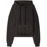 OFF-WHITE Super Moon Cotton Hoodie Black
