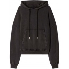 OFF-WHITE Super Moon Cotton Hoodie Black