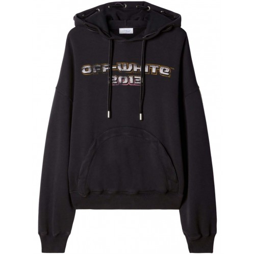 Оригинальный шмот OFF-WHITE Digit Bacchus Cotton Hoodie Black