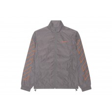 OFF-WHITE Diag Outline Track Top Steel Iron/Blood Orange