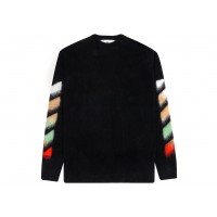 OFF-WHITE Diagonal Arrows Motif Sweater Black