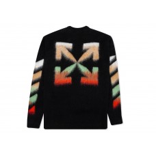 OFF-WHITE Diagonal Arrows Motif Sweater Black
