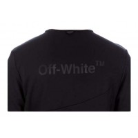 OFF-WHITE Organic Seam S/S Tee Black