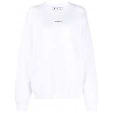 OFF-WHITE Flock Chine Flower Arrow Crew White/Multi