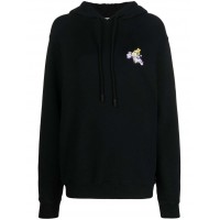 OFF-WHITE Flower Arrow Reg Hoodie Black/Multi