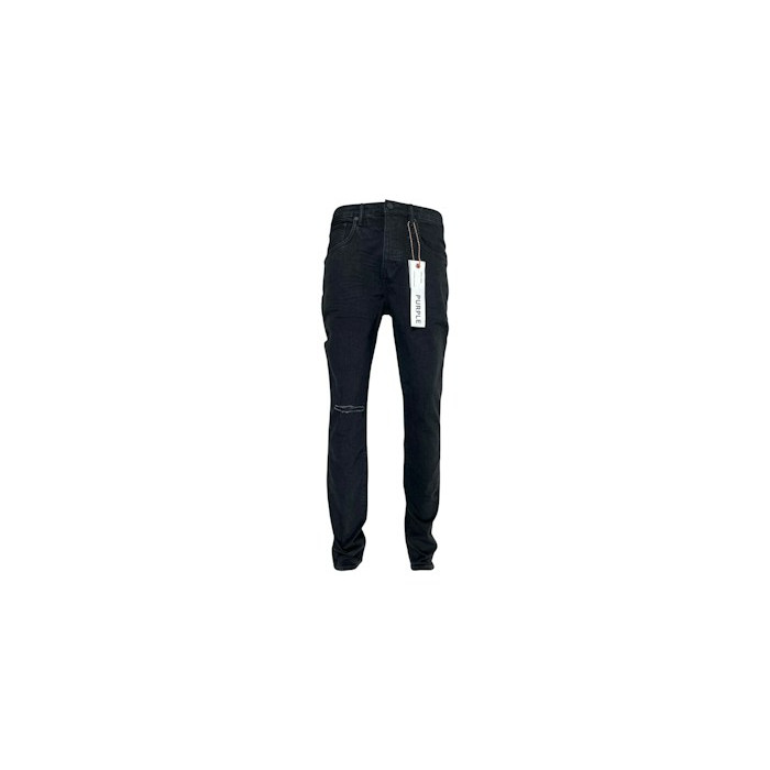 Джинсы Purple Brand P002-Ndbr825 Knee Slit Rinse Slim Jean Black Джинсы Purple Brand P002-Ndbr825 Knee Slit Rinse Slim Jean Black