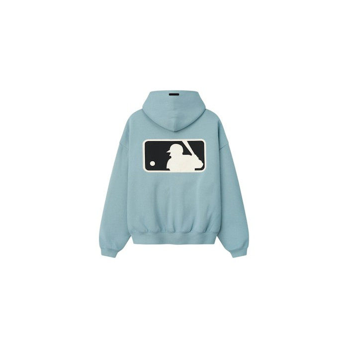 Худи Fear of God Essentials MLB Full Zip Sport Hoodie Stone Blue Худи Fear of God Essentials MLB Full Zip Sport Hoodie Stone Blue