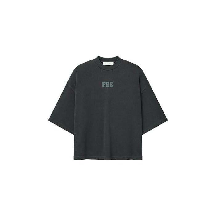 Футболка Fear of God Essentials Heavy Jersey Merch Boxy Fit Tee Washed Iron Grey Футболка Fear of God Essentials Heavy Jersey Merch Boxy Fit Tee Washed Iron Grey