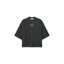 Fear of God Essentials Heavy Jersey Merch Boxy Fit Tee Washed Iron Grey