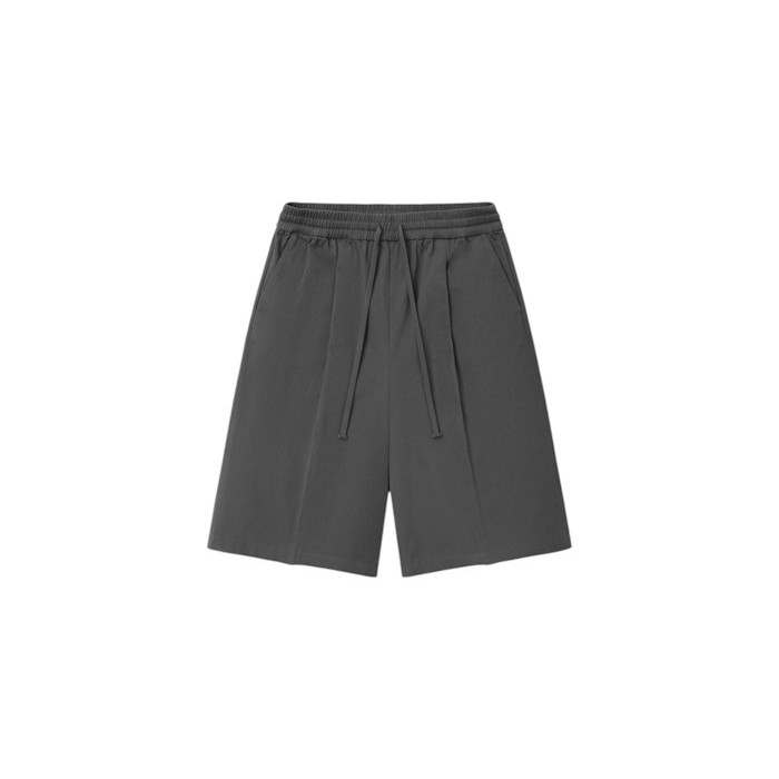 Шорты Fear of God Essentials Cotton Twill Relaxed Drawstring Shorts Iron Grey Шорты Fear of God Essentials Cotton Twill Relaxed Drawstring Shorts Iron Grey
