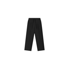 Fear of God Essentials Silk Blend Pleat Front Drawstring Pant Vintage Black