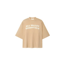 Fear of God Womens Essentials Sport Mesh Merch Tee Ginger