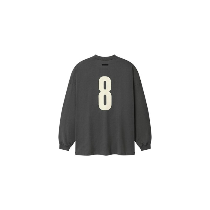 Футболка с длинным рукавом Fear of God Essentials Merch L/S T-shirt Iron Grey Футболка с длинным рукавом Fear of God Essentials Merch L/S T-shirt Iron Grey