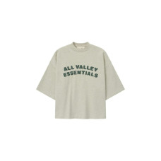 Fear of God Essentials Merch Boxy Fit Tee Vanilla Heather