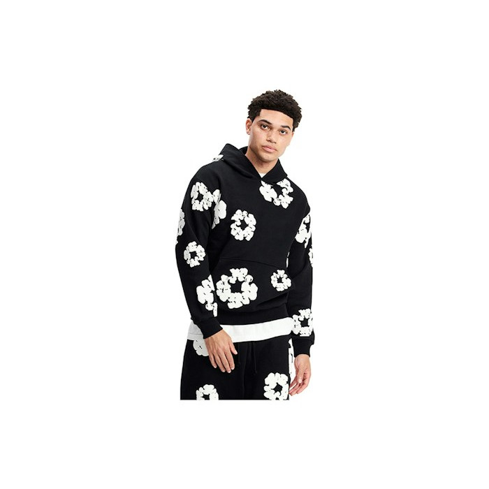Свитшот Denim Tears The Cotton Wreath Sweatshirt Black Свитшот Denim Tears The Cotton Wreath Sweatshirt Black