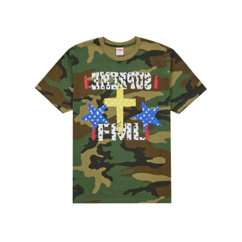 Supreme Fml Tee Woodland Camo