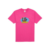 Supreme Leash Tee Fuchsia
