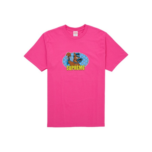 Supreme Leash Tee Fuchsia